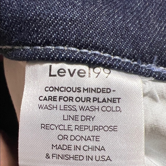 Level 99 Indigo Denim Jeans size 26 - Picture 3 of 11